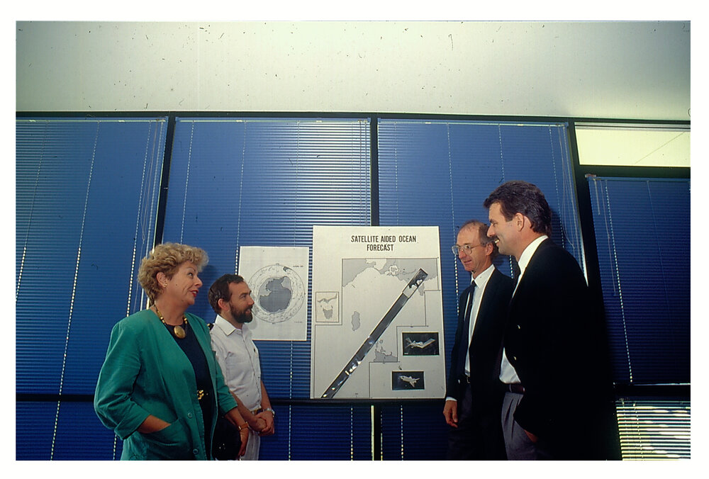 Ian Jones at a Consortium to Develop Wave Measurement Techniques