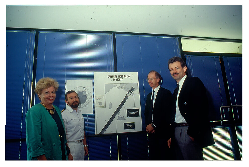 Ian Jones at a Consortium to Develop Wave Measurement Techniques