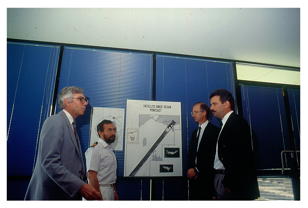 Ian Jones at a Consortium to Develop Wave Measurement Techniques