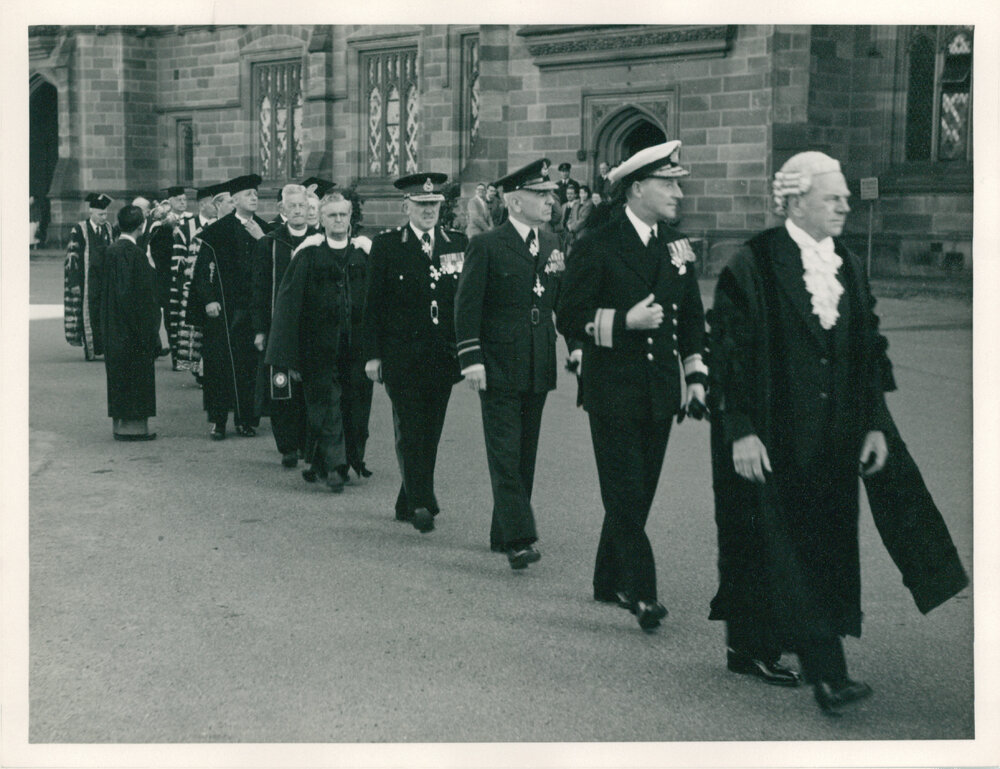 Centenary Oration, Academic Procession