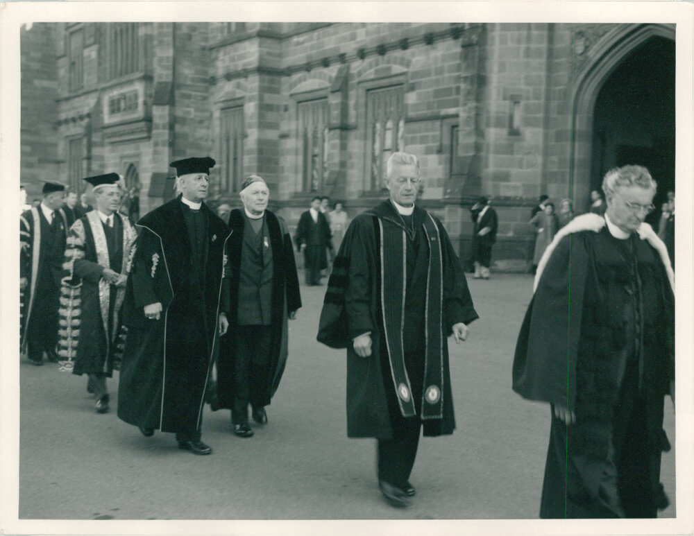 Centenary Oration, Academic Procession