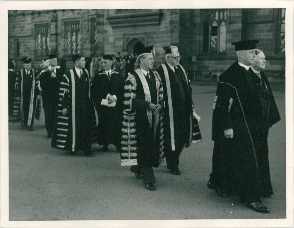 Centenary Oration, Academic Procession