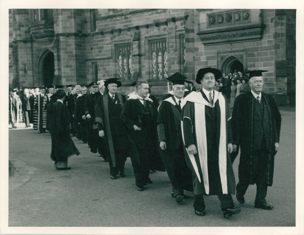 Centenary Oration, Academic Procession