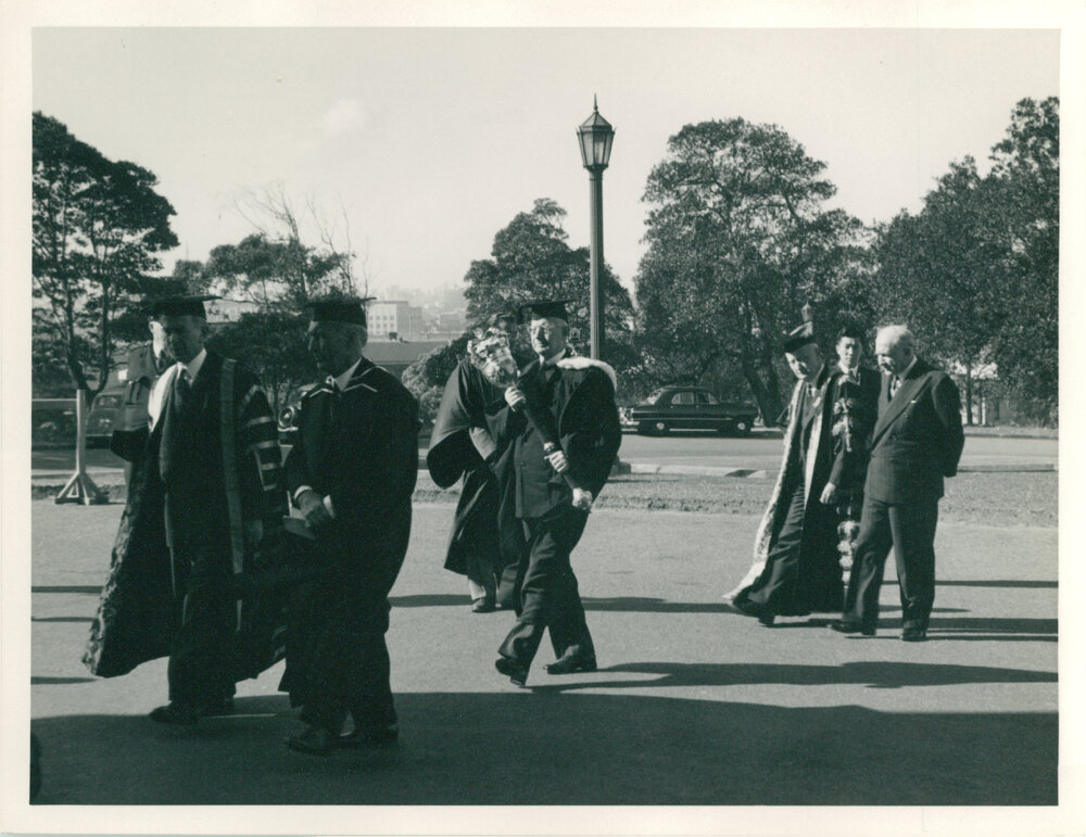 Centenary Oration, Academic Procession