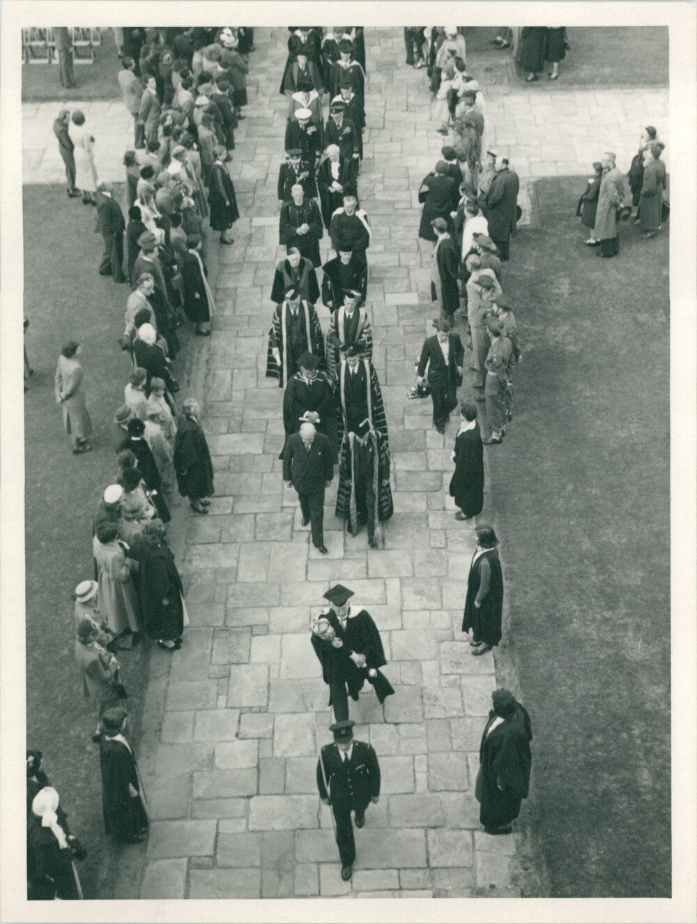 Centenary Oration, Academic Procession after Ceremony