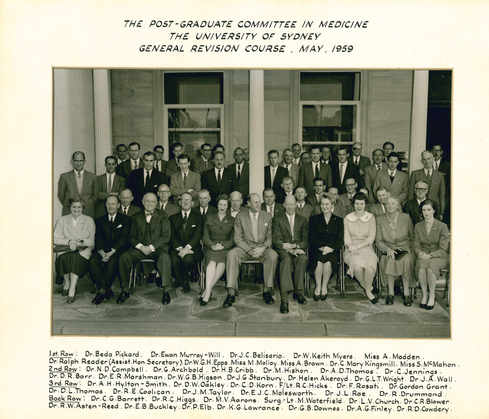 Postgraduate Committee in Medicine General Revision Course Students