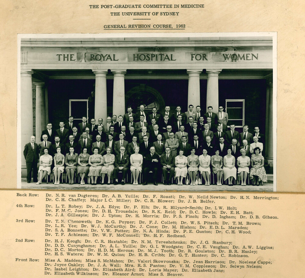 Postgraduate Committee in Medicine General Revision Course Students