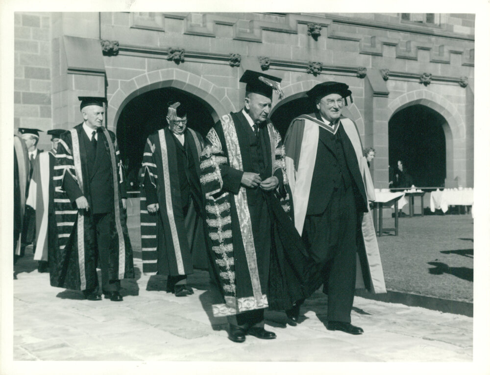 Commemoration of Benefactors, 1954