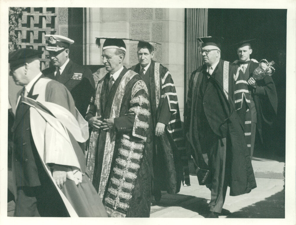 Commemoration of Benefactors, 1954