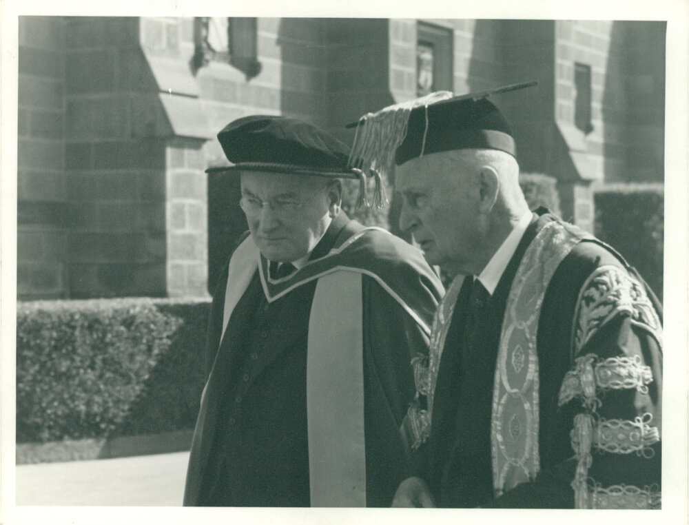 Commemoration of Benefactors, 1954