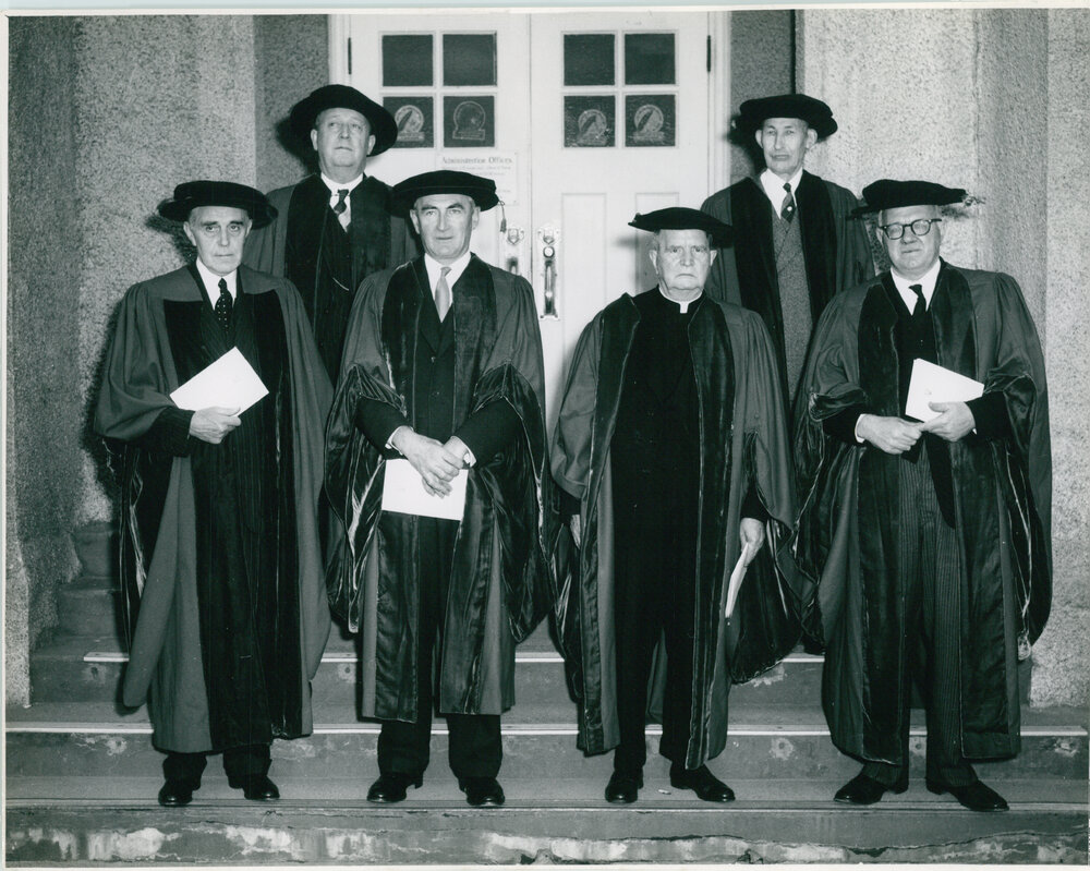 Conferring of Honorary Degree (LL.D.) upon Sir Stephen Roberts at the University of British Columbia