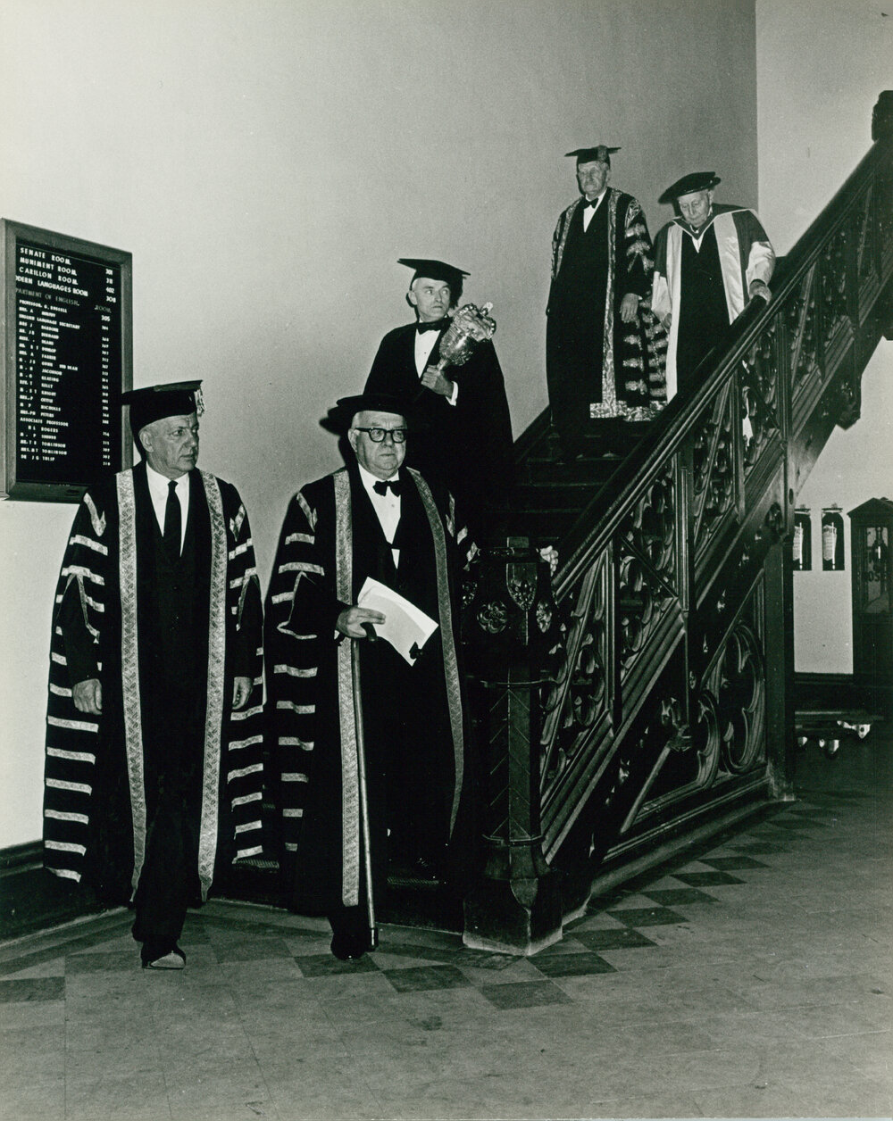 Conferring of Honorary Degree of Doctor of Letters Upon the Chancellor Emeritus Sir Charles Bickerton Blackburn