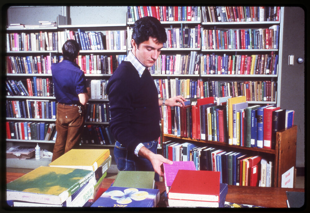Students in Library