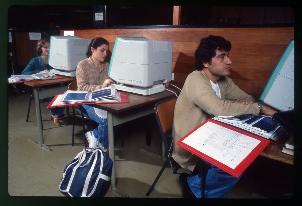 Students at Computer Desks