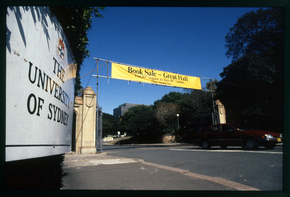 Main Entrance From Parramatta Road