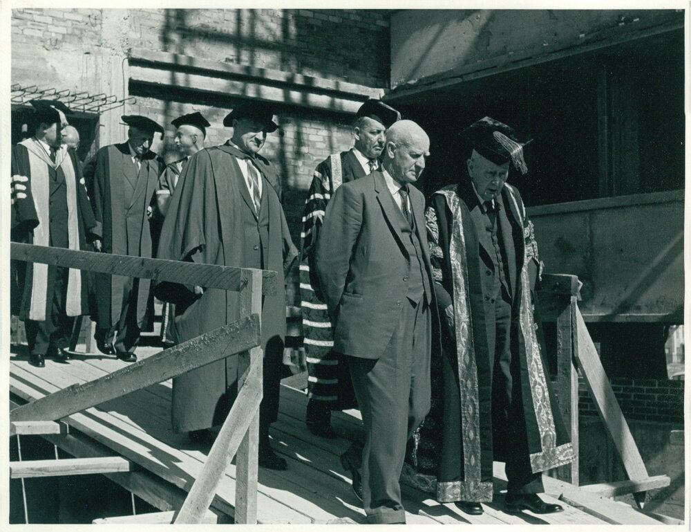 Edgeworth David Building Foundation Stone