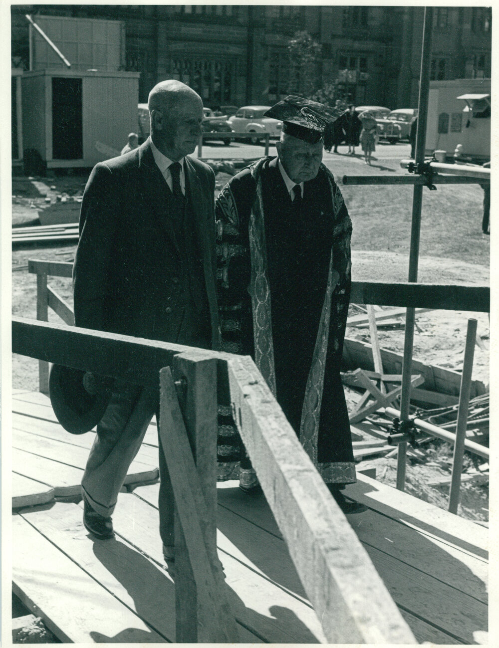 Edgeworth David Building Foundation Stone