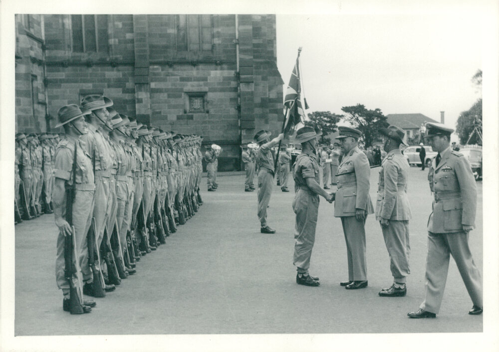Guard of Honour at the Commemoration Ceremony to Mark the Centenary of the Legislative Act Incorporating the University