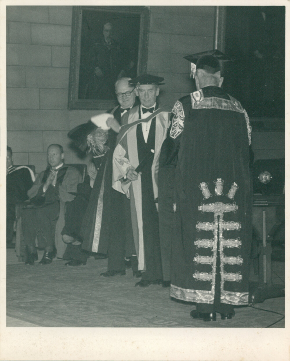 Honorary Degree Conferred Upon Professor Walter Gropius