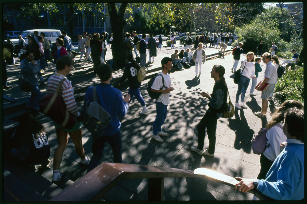 Students Between Lectures