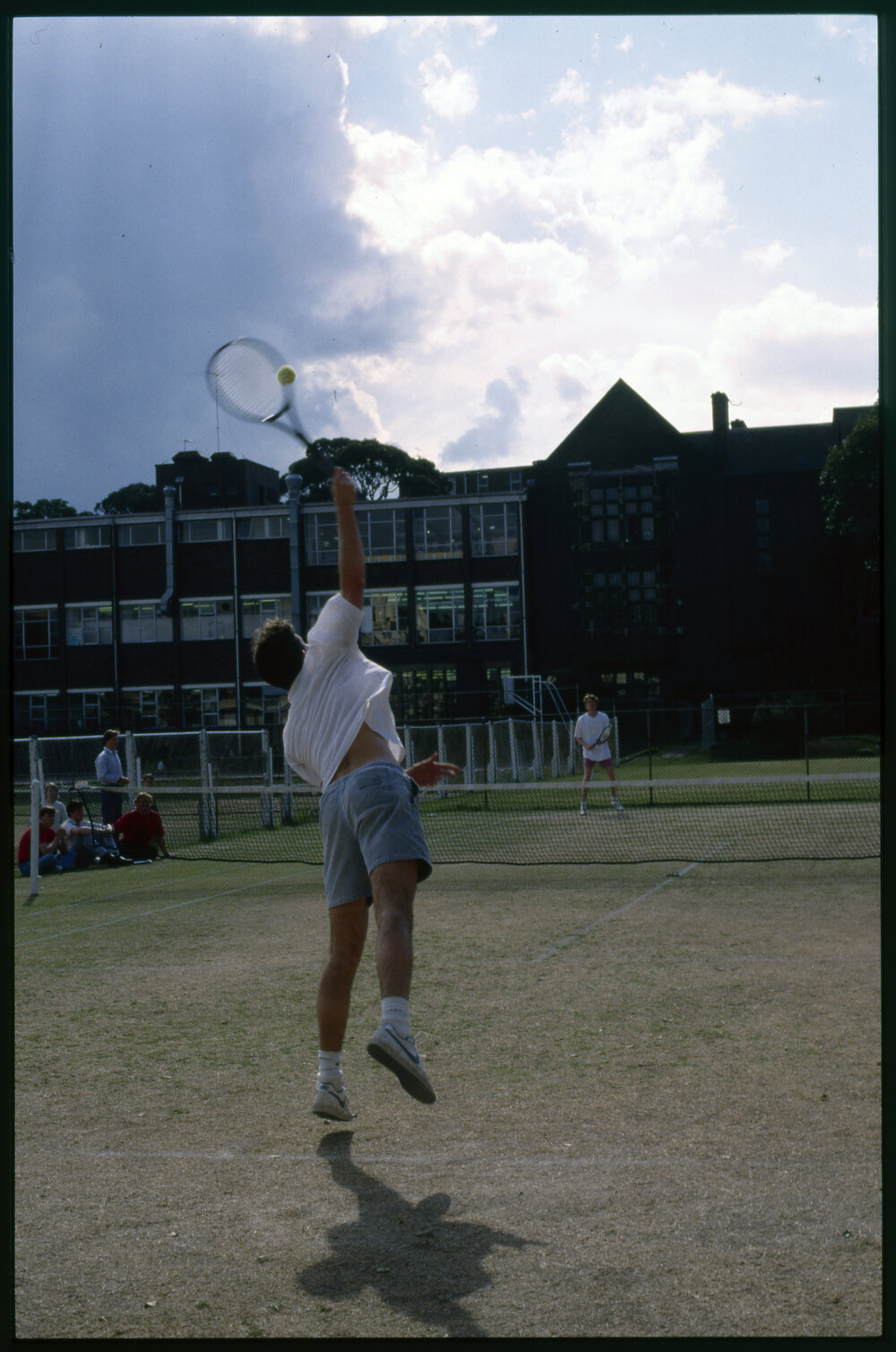 Tennis Courts Between Manning House and Old Teachers College