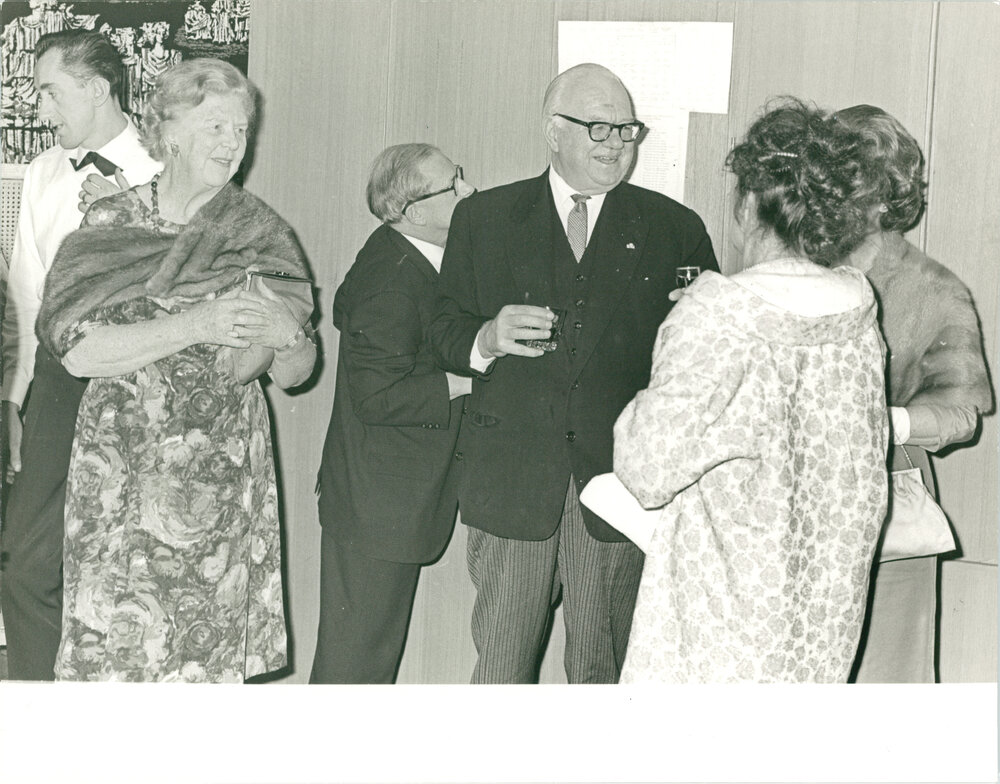 Professorial Board Dinner, Sir Stephen Roberts with Guests