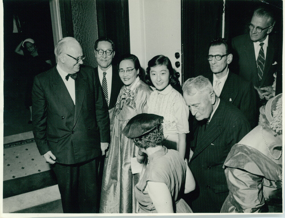 Reception at Korean Consulate General