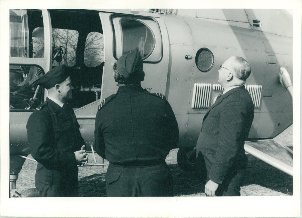 RAAF Helicopter on No 2 Oval