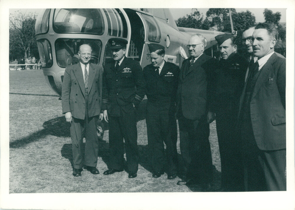 RAAF Helicopter on No 2 Oval