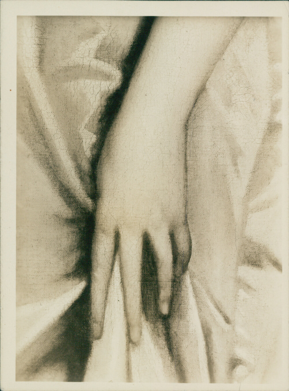 Details of 'The Blue Lady' Portrait in The Senate