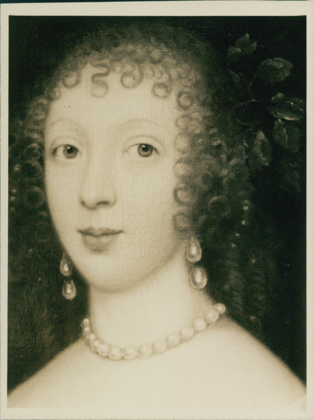 Details of 'The Blue Lady' Portrait in The Senate