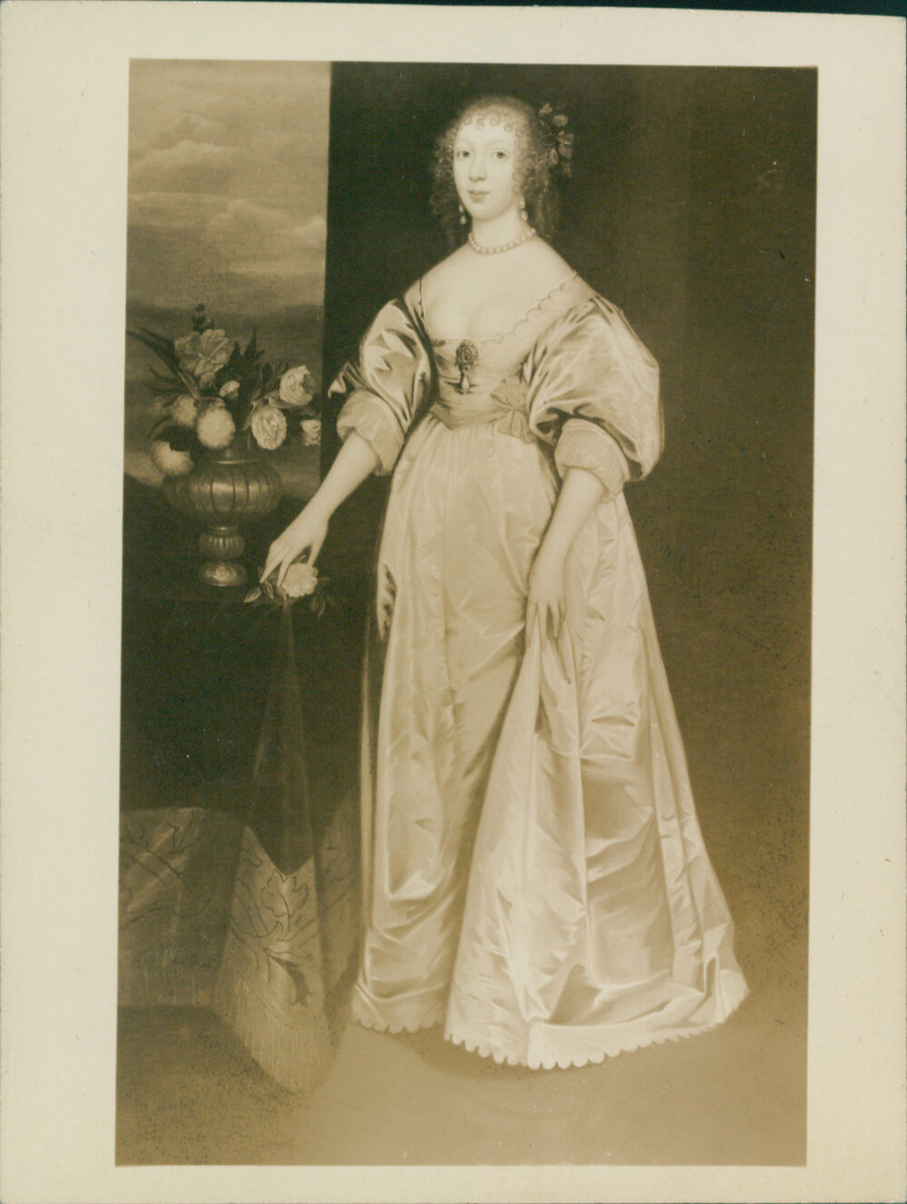 Details of 'The Blue Lady' Portrait in The Senate