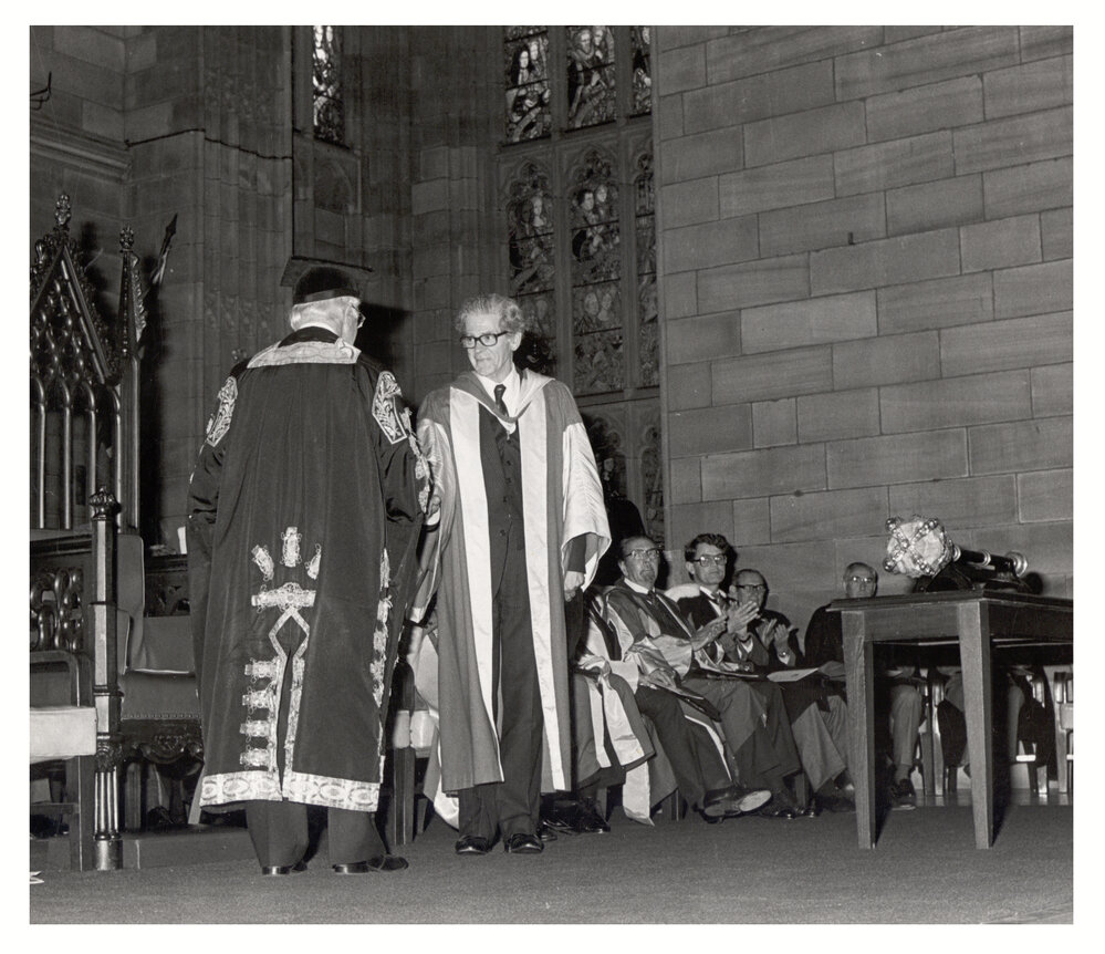 Conferring Of Honorary Degree of Doctorate Of Letters On Sir Bruce Williams 2