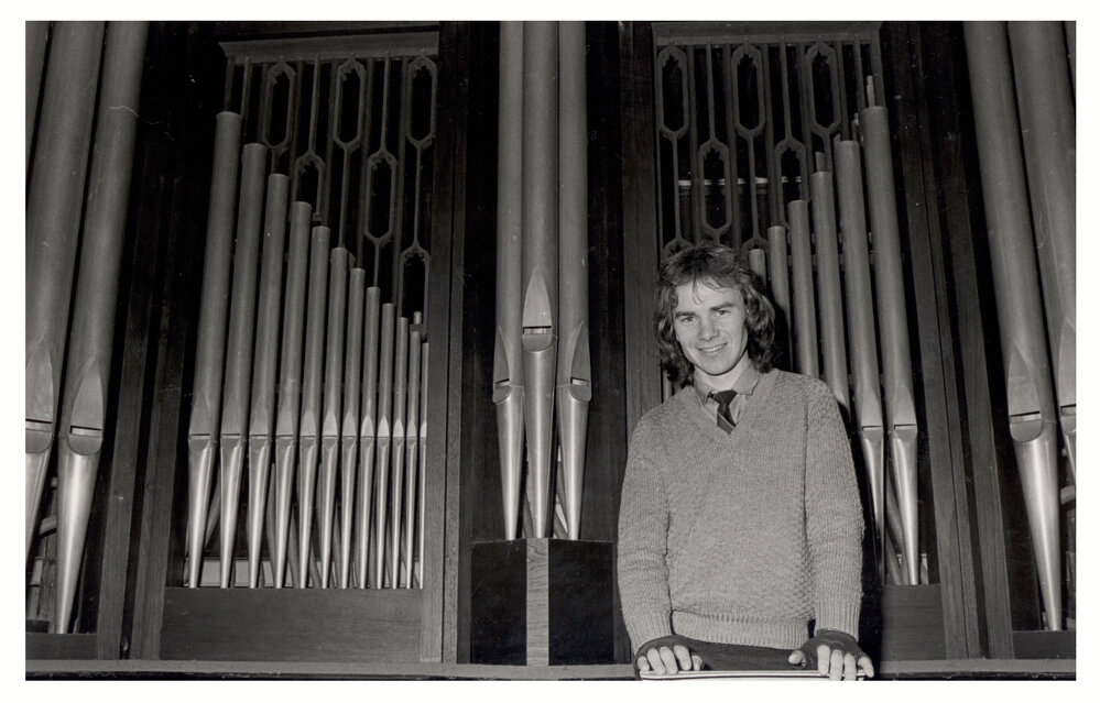 Mark Bensted In Front Of The Carillon