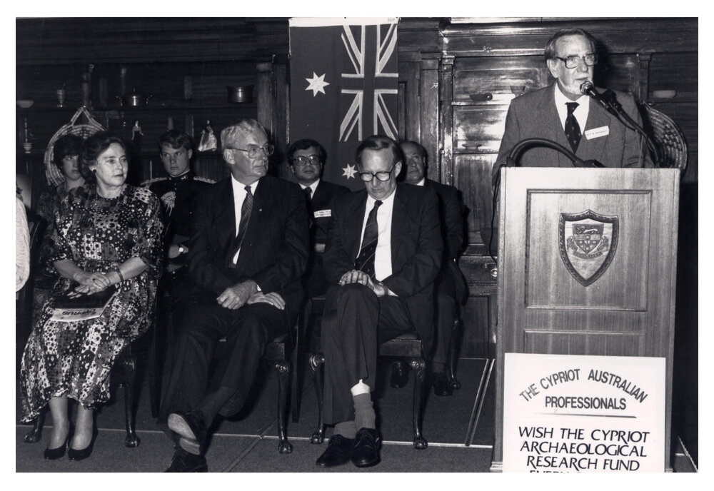 Launch Of The Cypriot Archaeological Research Fund