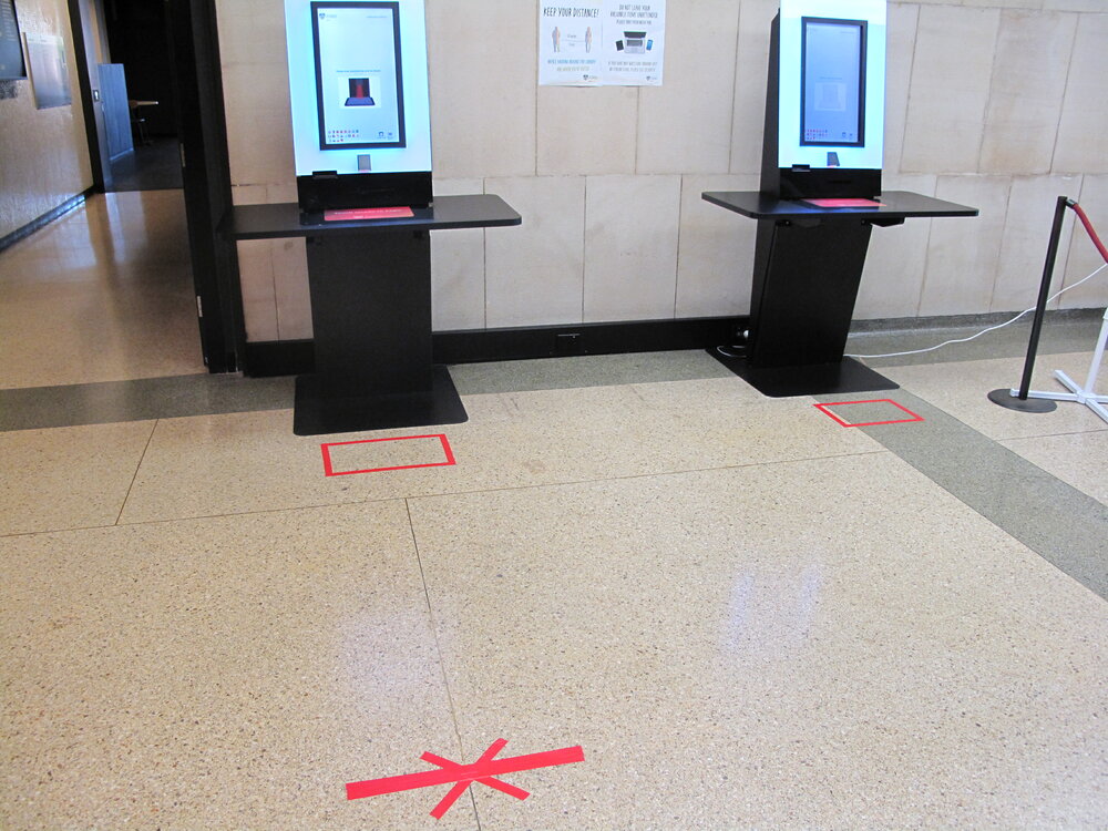 Fisher Library Level 3 Self Service Points