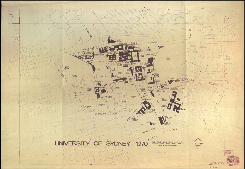 University of Sydney Grounds, 1970