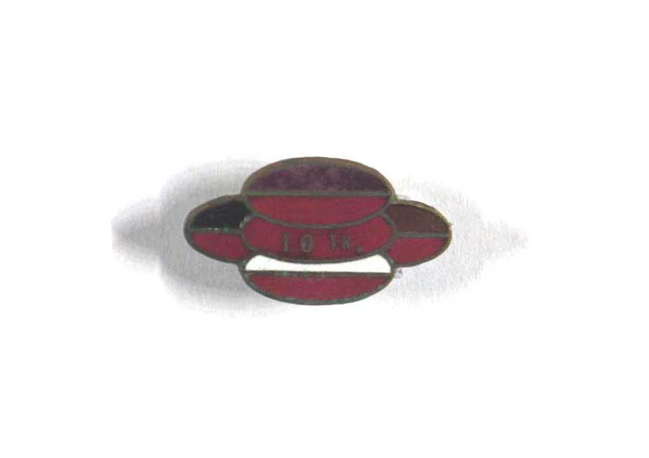 1st Field Ambulance, 10th Reinforcements Badge