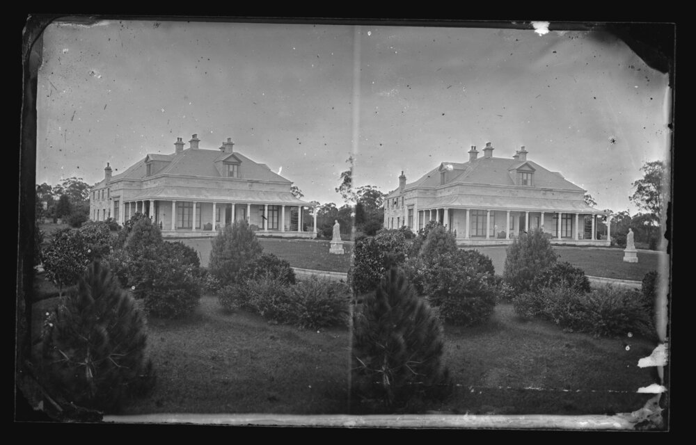 North East View of Drummoyne House and Garden