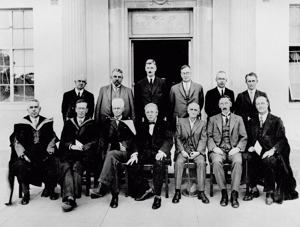 Official Party at the Opening of the School of Public Health and Tropical Medicine