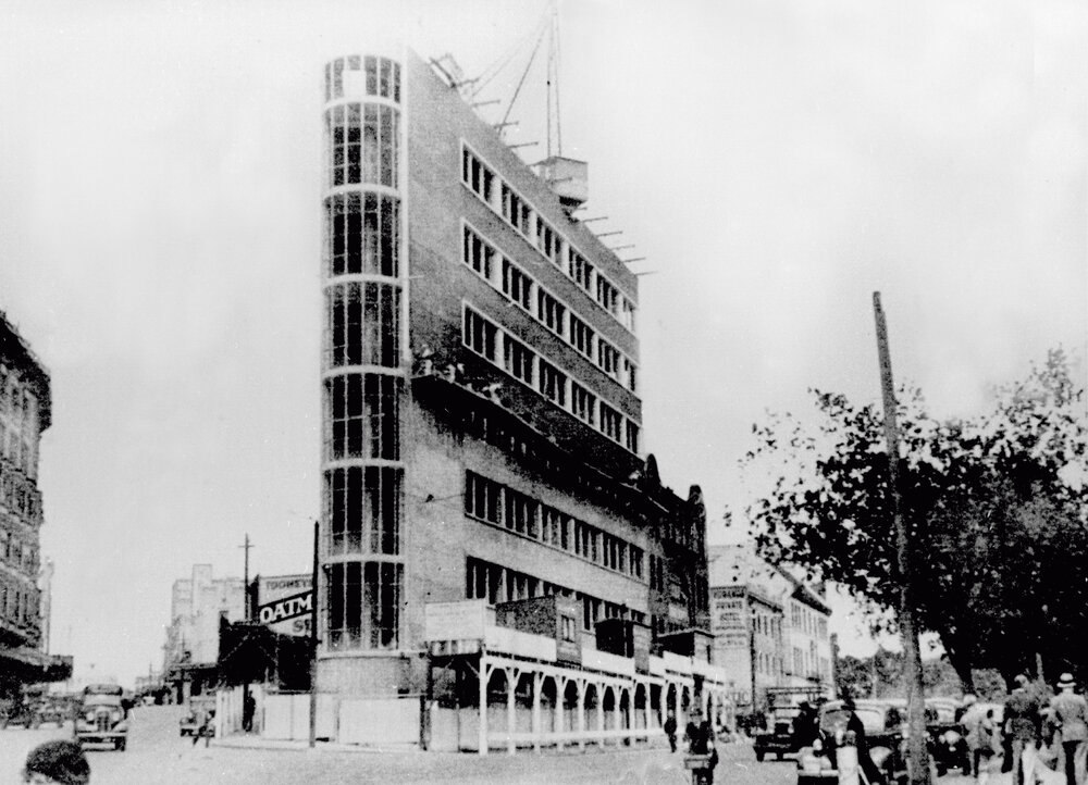 Dental Hospital, Chalmers Street Sydney, During Construction