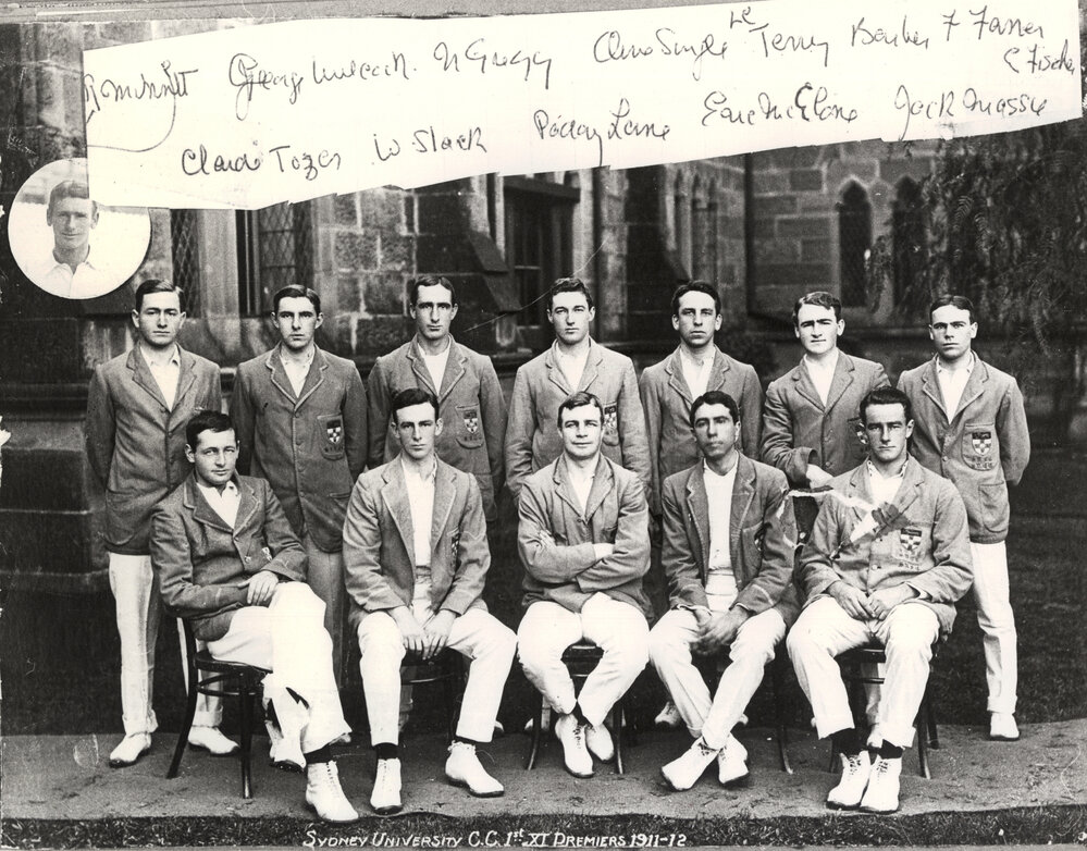 Cricket Club First Eleven, 1912