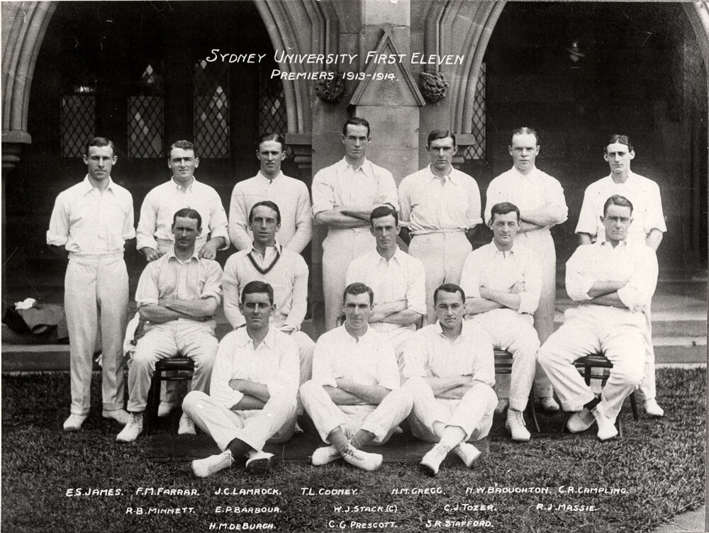 Cricket Club First Eleven, 1913-1914