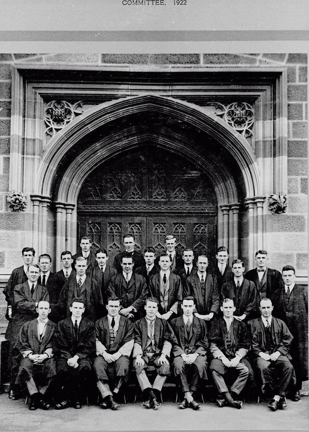 Undergraduates Association Committee, 1922