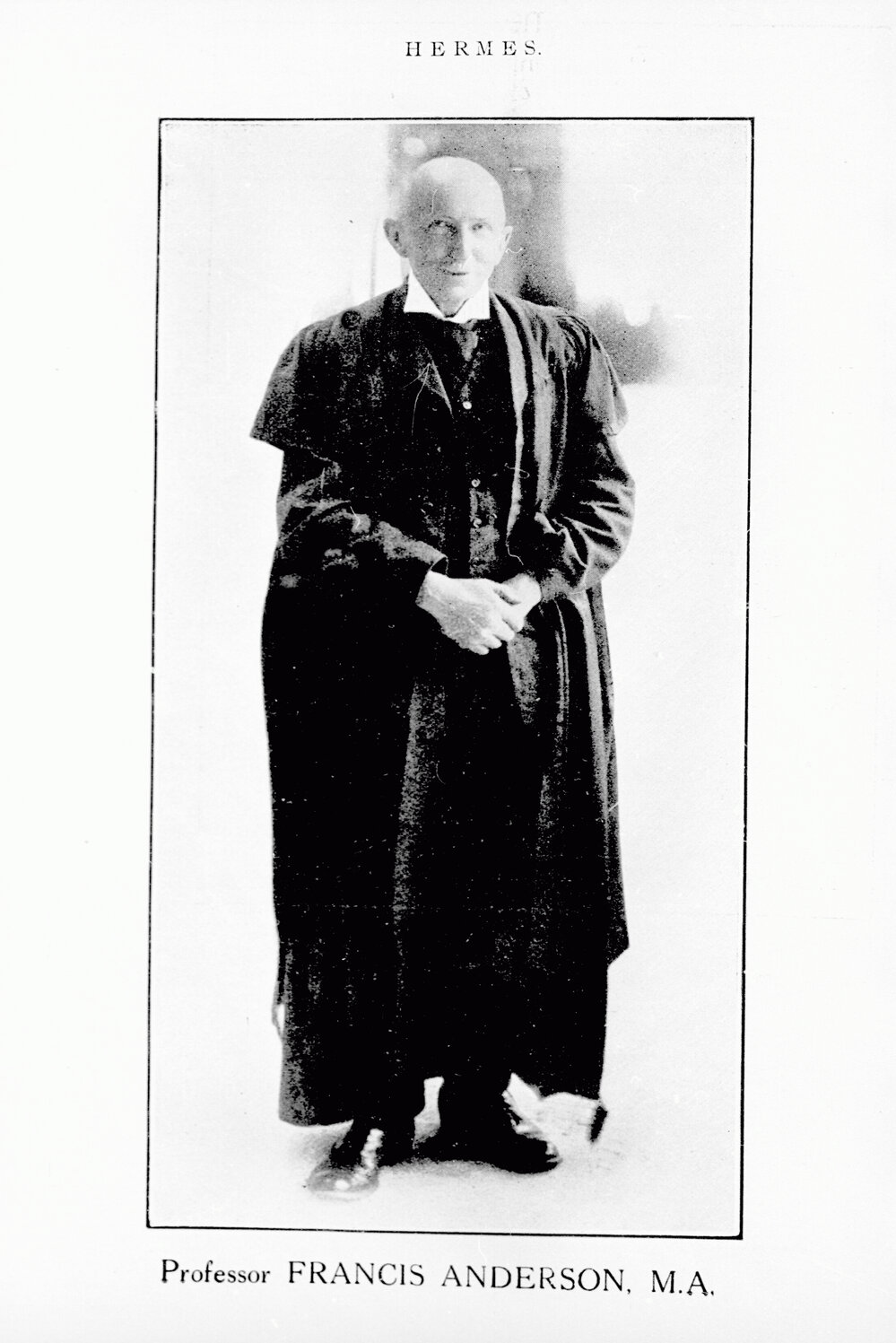 Francis Anderson, Professor of Logic and Mental Philosophy