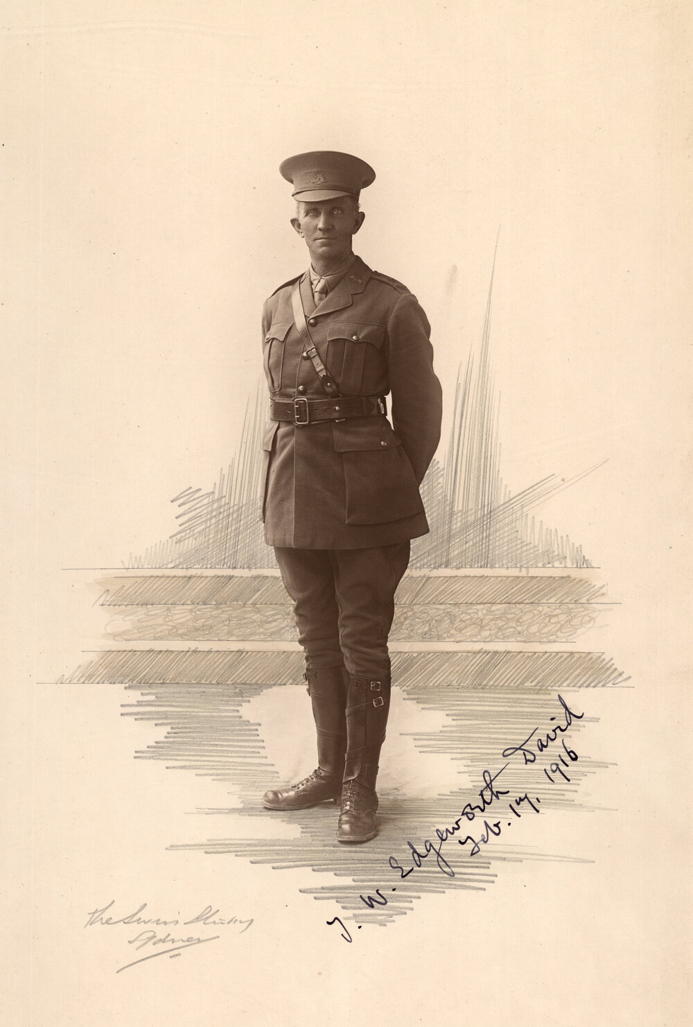 Edgeworth David in Military Uniform