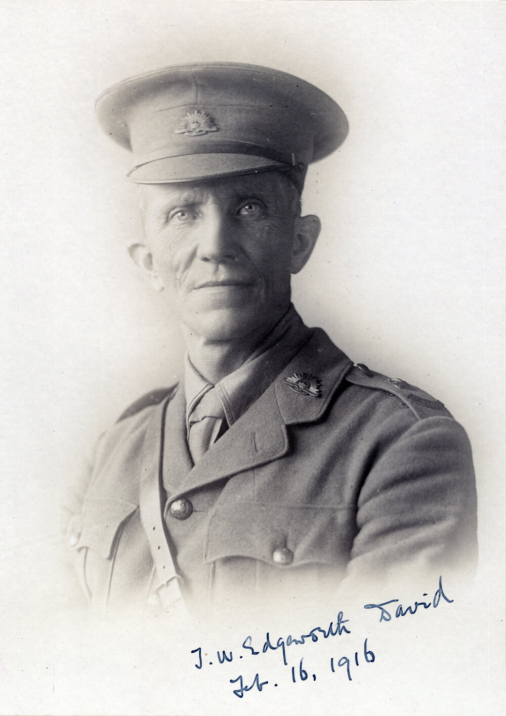 Edgeworth David in Military Uniform