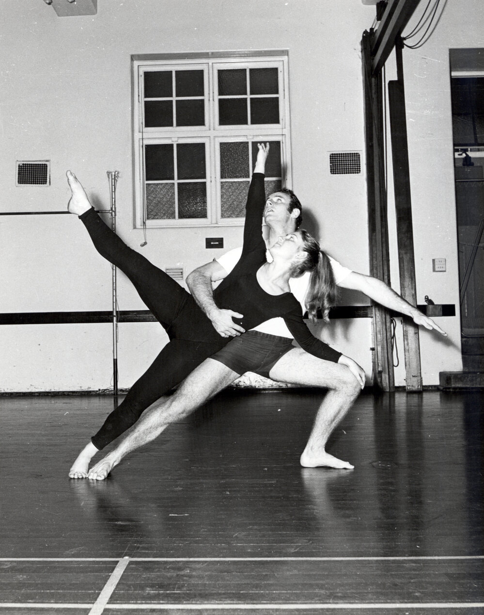 Physical Education ? Students Dancing in Sydney Teachers College (STC) Gymnasium