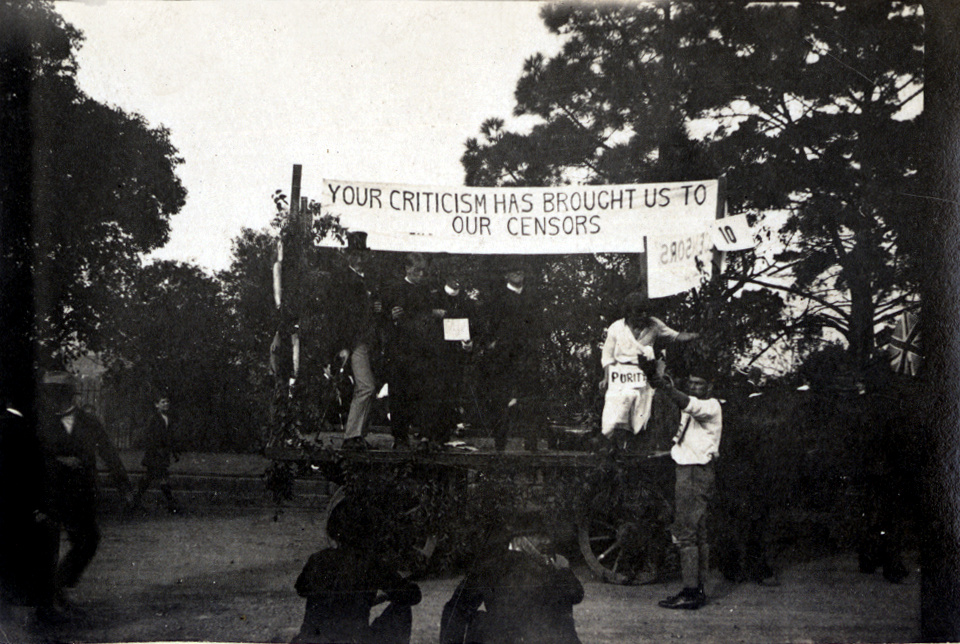 Commem Day Float - Censors