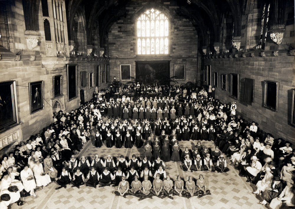 Mothers and Girls Competition in the Great Hall